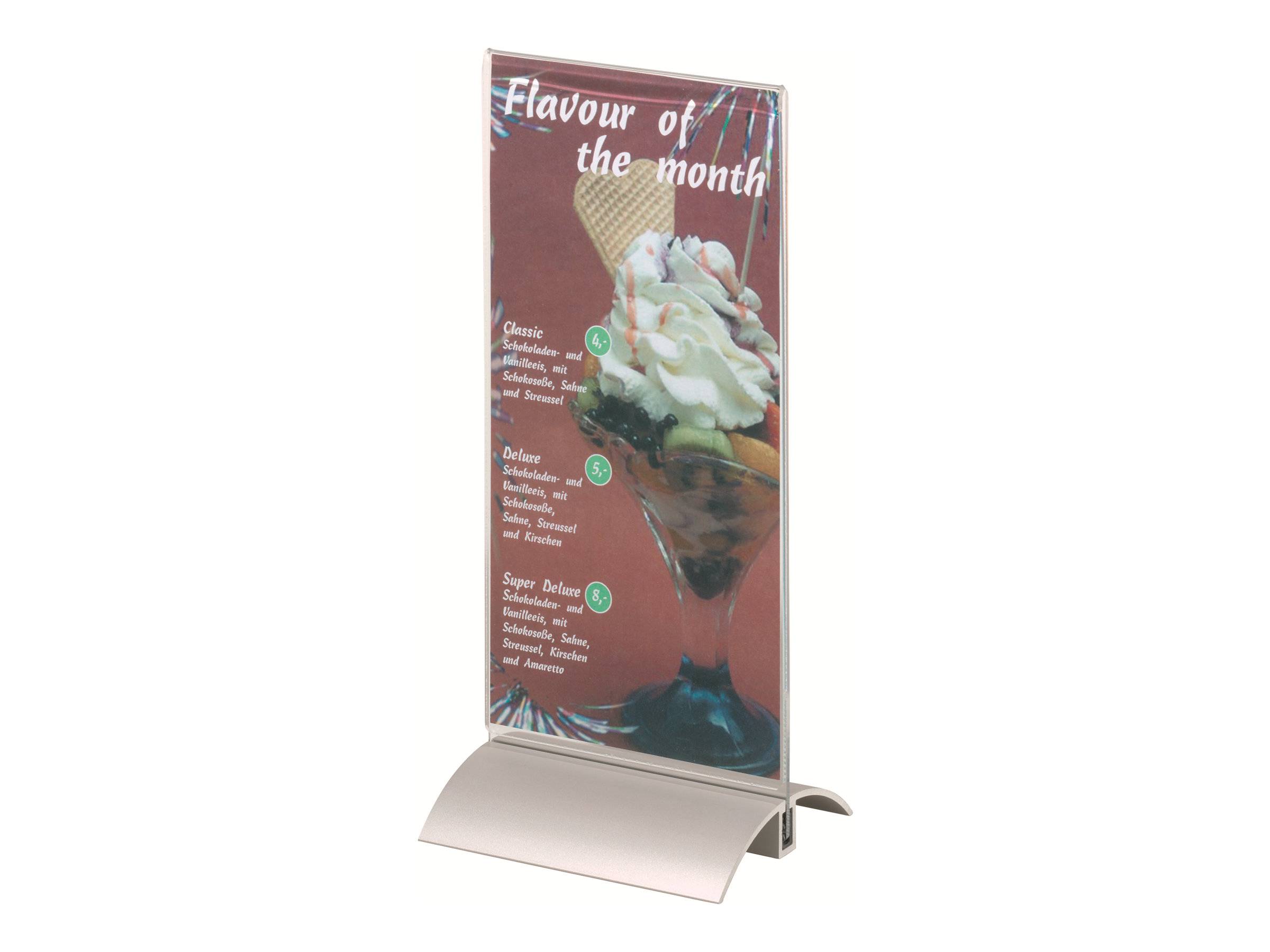 Durable Schildhalterung - Desktop - für 1/3 A4