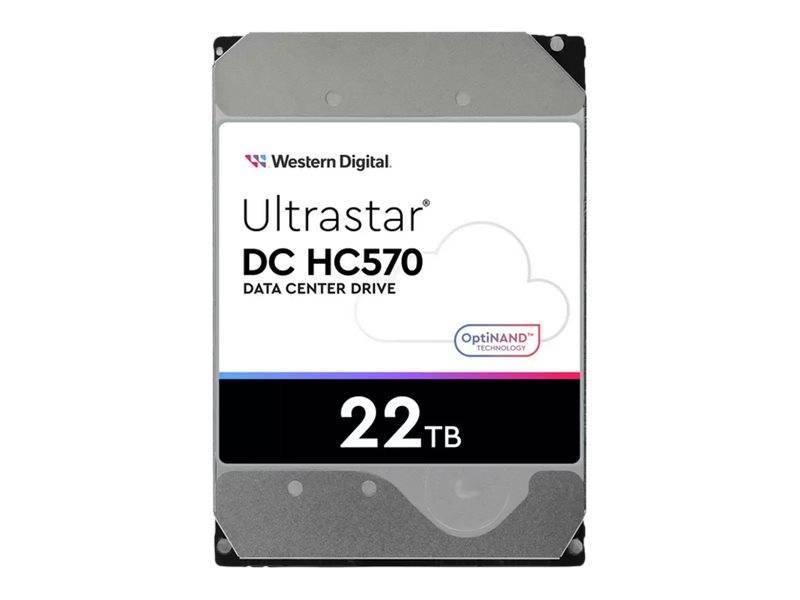 WD Ultrastar DC HC570 - Festplatte - 22 TB - intern - 3.5"" (8.9 cm)