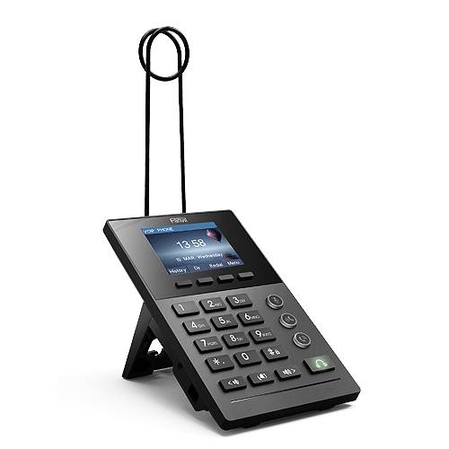 Fanvil X2P, IP-Telefon, Schwarz, 1 Zeilen, 500 Eintragungen, LCD, 7,11 cm (2.8 Zoll)