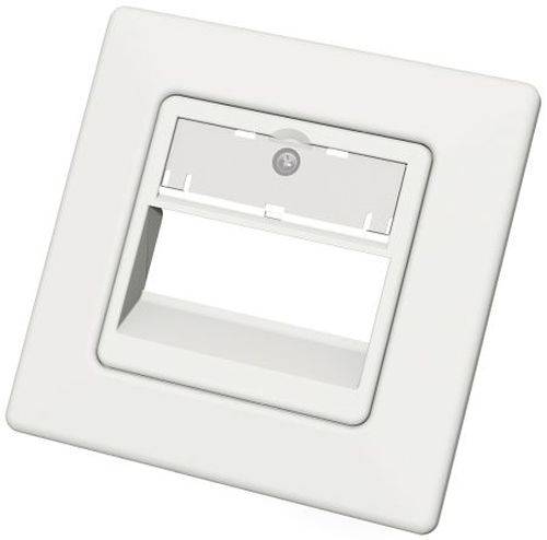 EasyLan Modulaufnahme SL, 45°-Abgang, Unterputz, 3-fach, weiß ähnlich RAL 9010, 1 Stück