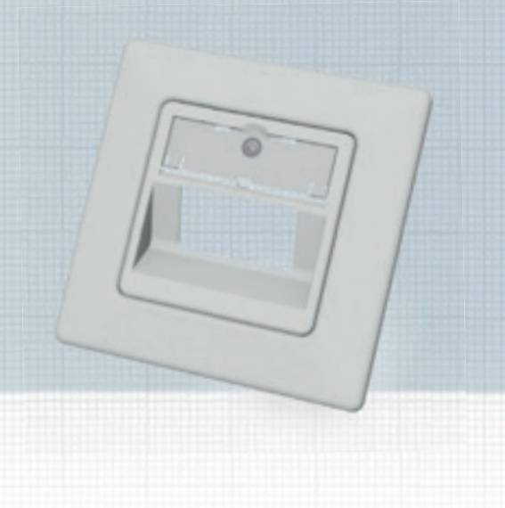 EasyLan CKVDUSL2R, Weiß, Polymer, konventionell, 80 mm, 80 mm, 1 Stück(e)