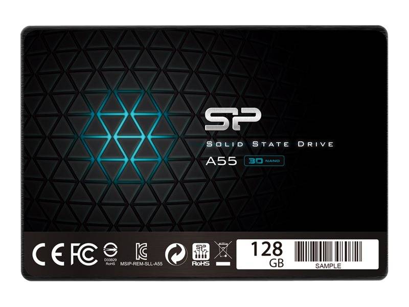 SILICON POWER A55 - 128 GB SSD - intern - 2.5"" (6.4 cm)