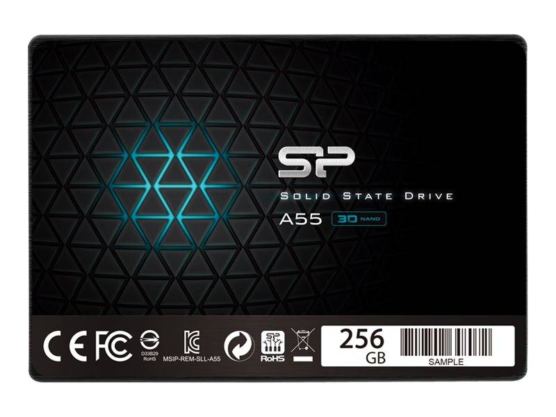 SILICON POWER A55 - 256 GB SSD - intern - 2.5"" (6.4 cm)