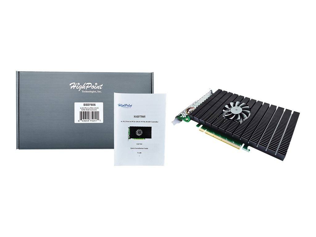 HighPoint SSD7505 - Speichercontroller (RAID)