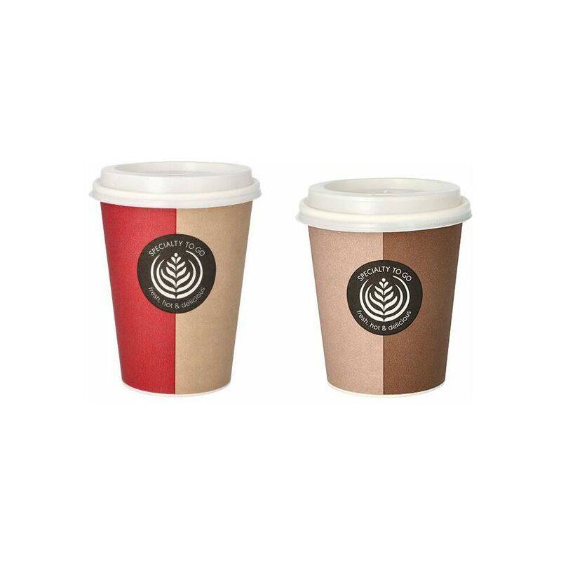 STARPAK Hartpapier-Kaffeebecher "To Go", 0,2 l