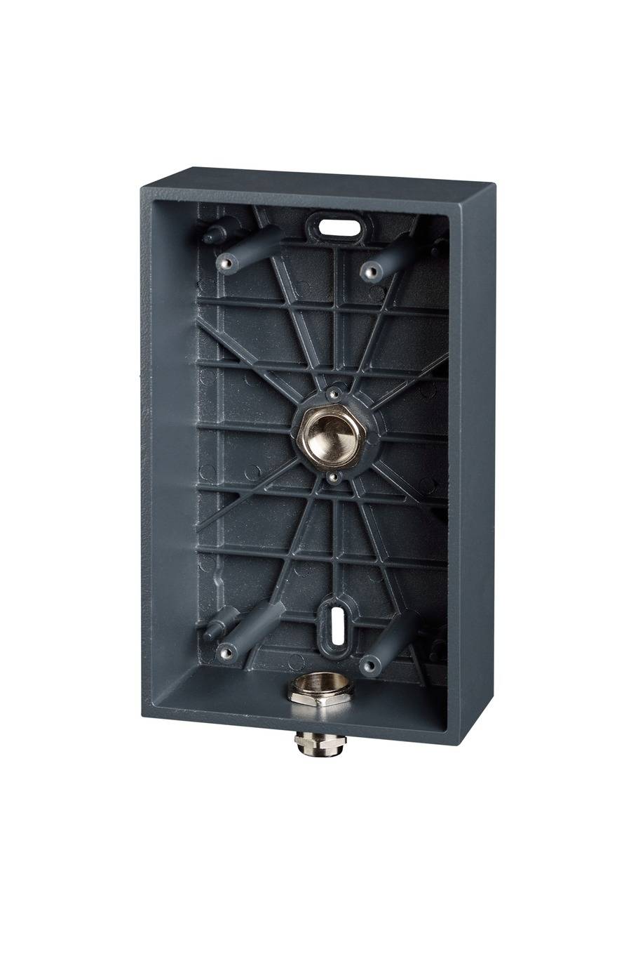 2N Telecommunications 9153003-D, Aufputzdose, Schwarz, 2N Telecommunications, Oberfläche