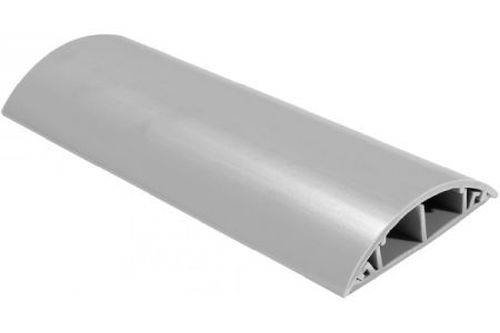 Starrer Kabelkanal aus PVC, für bis zu 8 Kabel, 1,0 m, grau