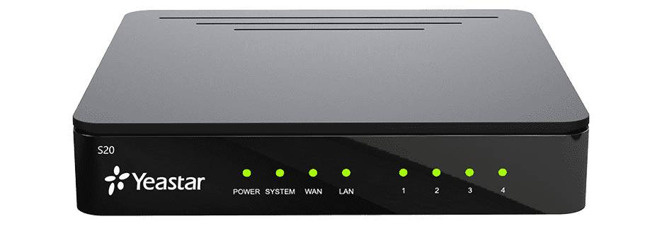 Yeastar S-Series S20 - Hybrid PBX - 2 x 10/100