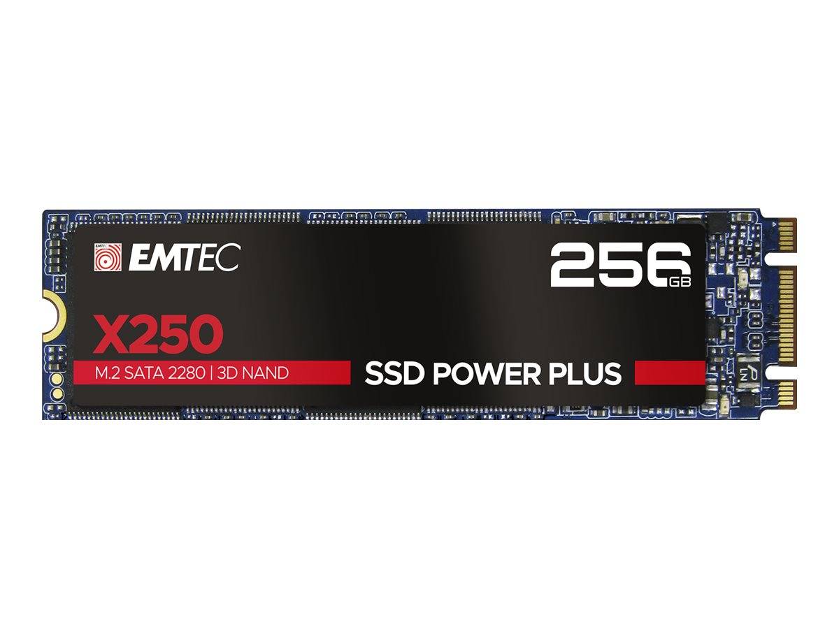 EMTEC SSD Power Plus X250 - 256 GB SSD - intern