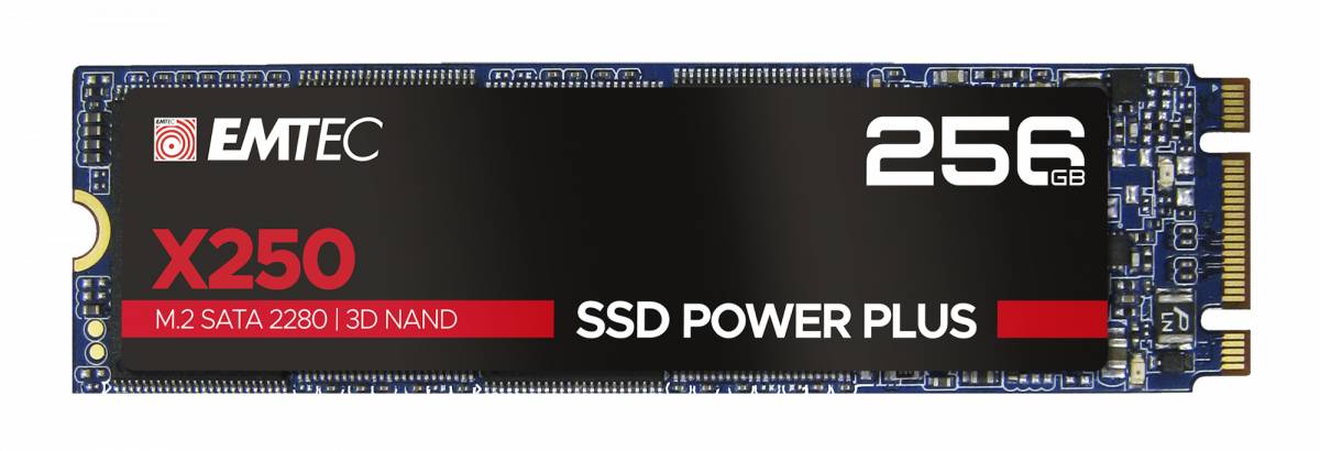 EMTEC SSD Power Plus X250 - SSD - 256 GB - intern