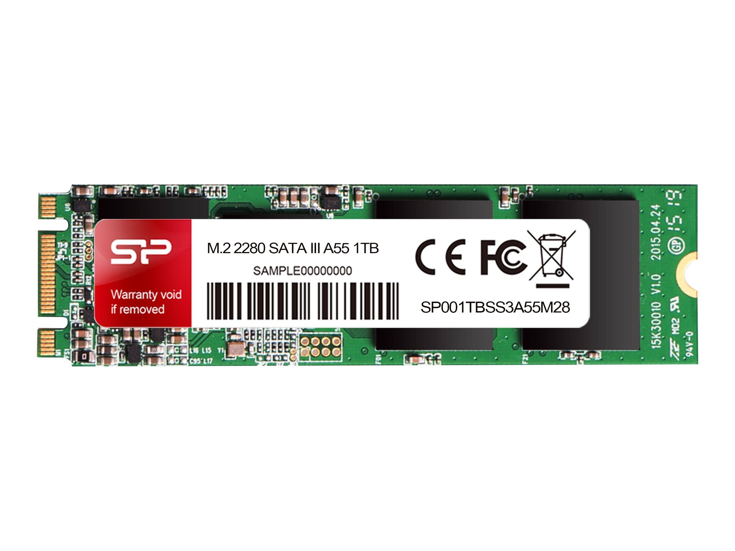 SILICON POWER M.2 2280 A55 - SSD - 256 GB - intern