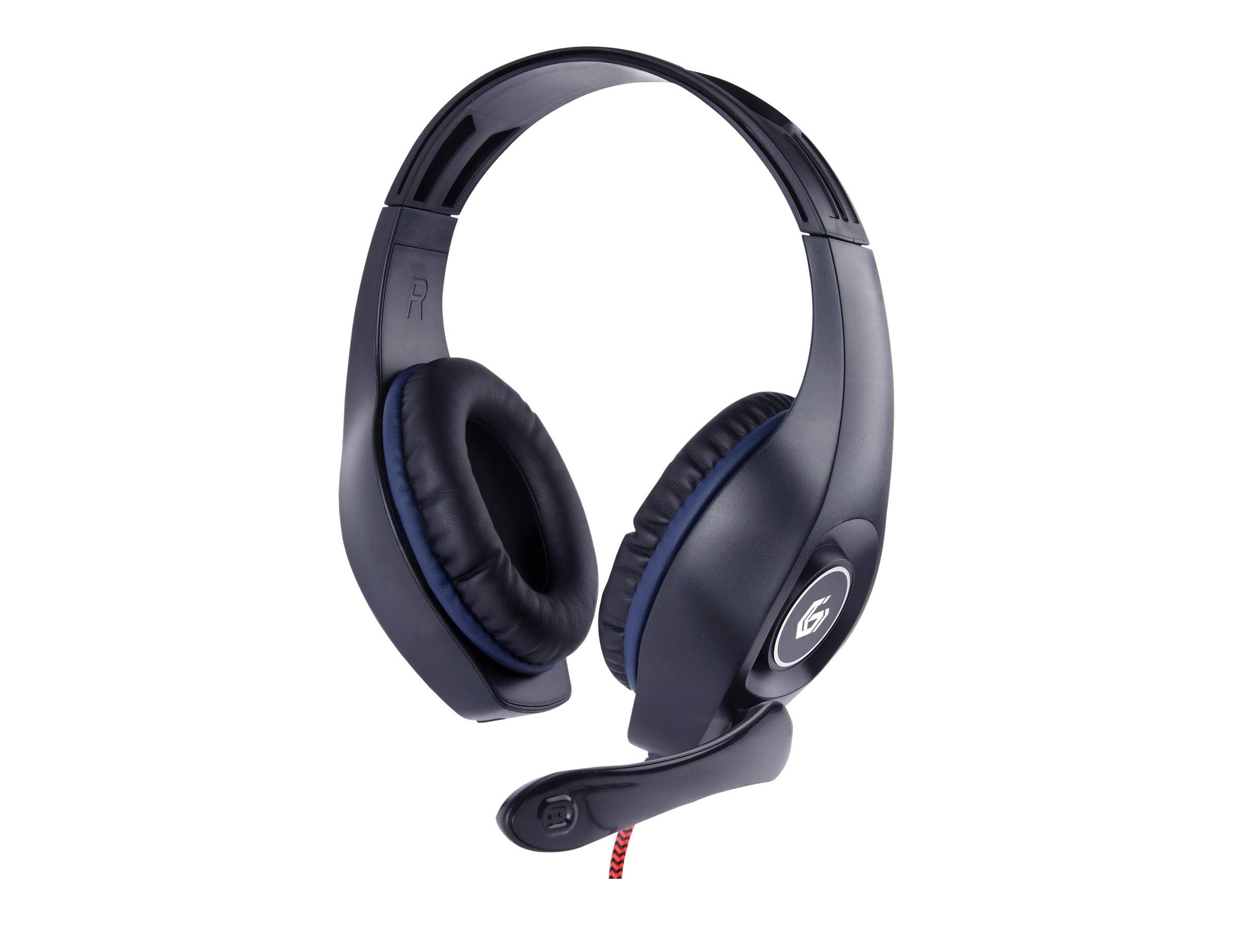 Gembird GHS-05-B - Headset - ohrumschließendkabelgebunden - 3,5 mm Stecker -