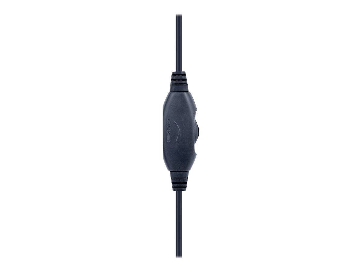 Gembird GHS-05-B - Headset - ohrumschließendkabelgebunden - 3,5 mm Stecker -