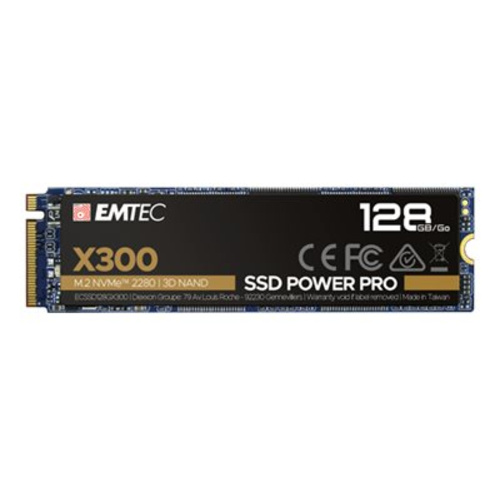 EMTEC Power Pro X300 - 128 GB SSD - intern - M.2 2280 - PCI Express 3.0 x4 (NVMe)