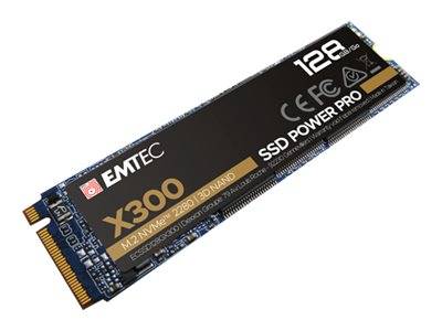 EMTEC Power Pro X300 - 128 GB SSD - intern - M.2 2280 - PCI Express 3.0 x4 (NVMe)