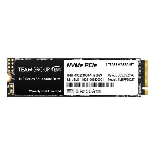 Team Group MP33 - 256 GB SSD - intern - M.2 2280 - PCI Express 3.0 x4 (NVMe)