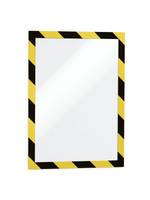 Durable Duraframe Security A4, A4, Schwarz, Gelb, Hochformat/Querformat, 2 Stück(e)