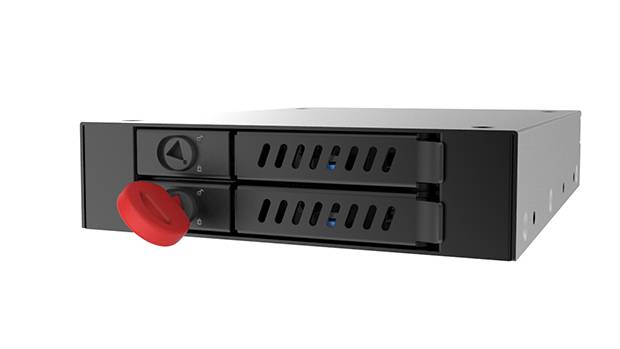 Chieftec CMR-225 - Mobiles Speicher-Rack - 2.5"" (6.4 cm)