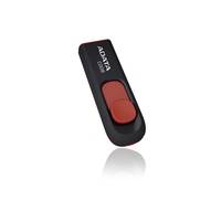 Schwarzes und rotes USB-Speicherlaufwerk mit „ADATA