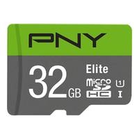 PNY 32GB Elite microSDHC Speicherkarte mit Class 10/U1 Geschwindigkeitseinstufung