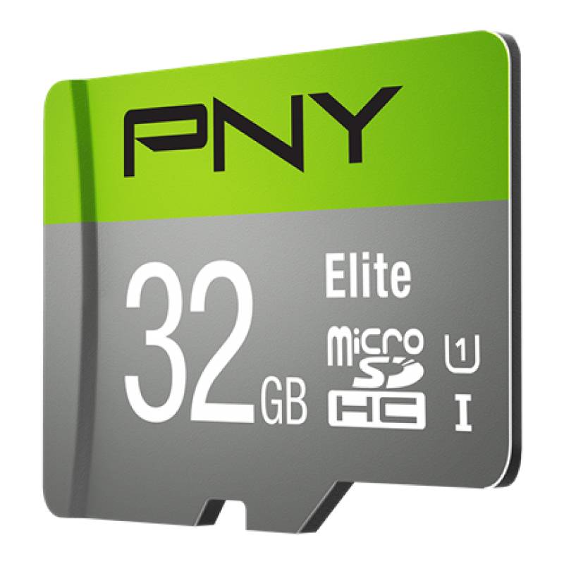PNY - Flash-Speicherkarte (microSDHC/SD-Adapter inbegriffen)