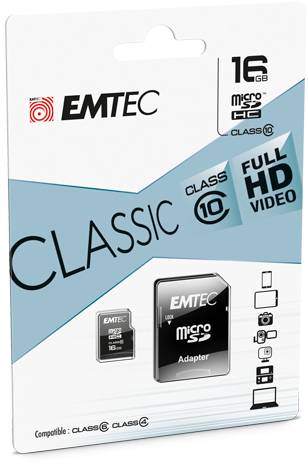 EMTEC - Flash-Speicherkarte - 16 GB - Class 10