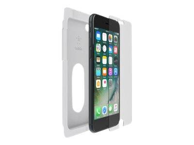 Belkin InvisiGlass Ultra - Bildschirmschutz für Handy - Glas - für Apple iPhone 6, 6s, 7, 8, SE (2. Generation)