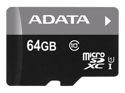ADATA Premier - Flash-Speicherkarte (microSDXC-an-SD-Adapter inbegriffen)