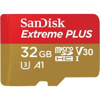 SanDisk Extreme PLUS - Flash-Speicherkarte (microSDHC/SD-Adapter inbegriffen)