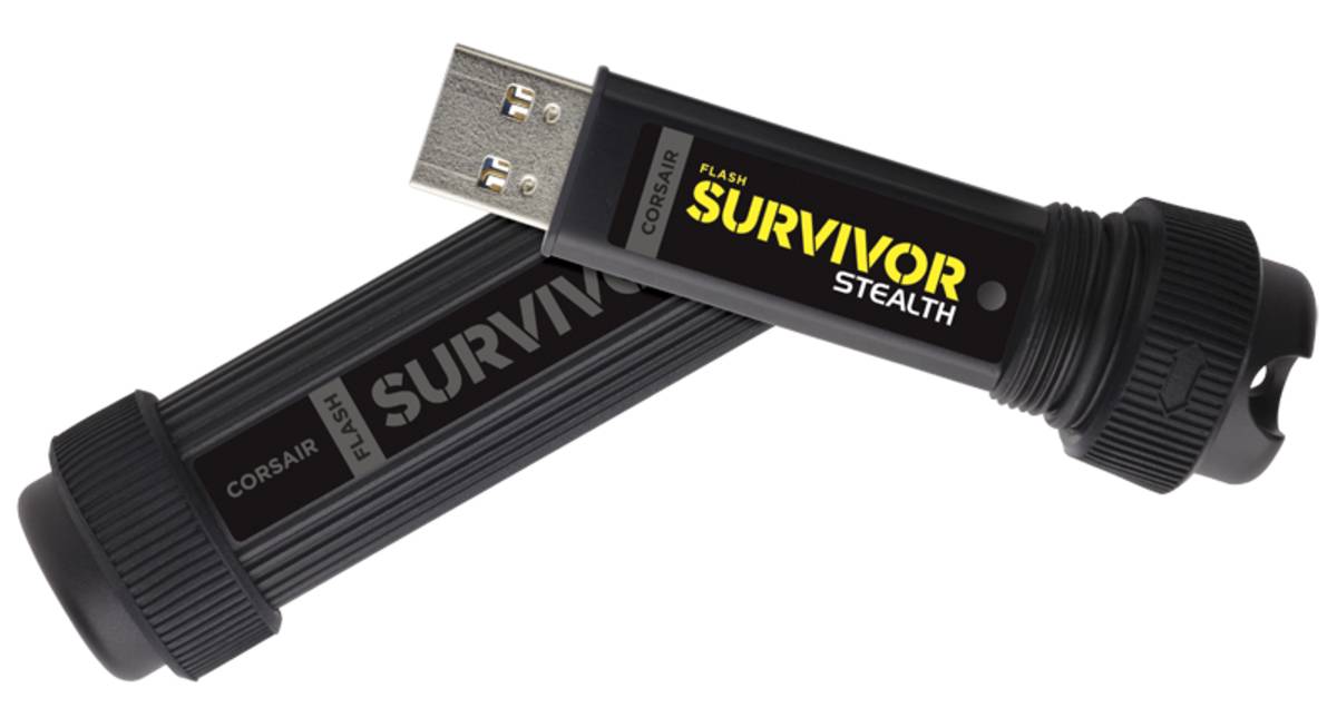 CORSAIR Flash Survivor Stealth - USB-Flash-Laufwerk