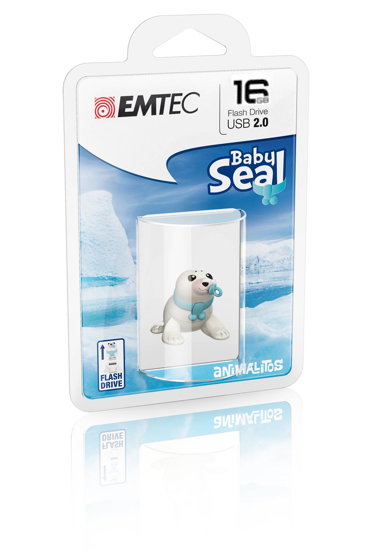 EMTEC Animalitos Marine Range M334 Baby Seal