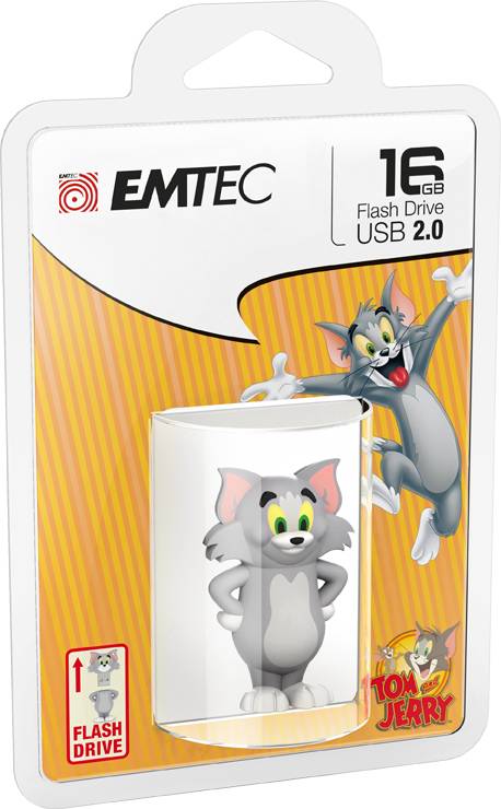 EMTEC Novelty 3D HB102 Tom - USB-Flash-Laufwerk