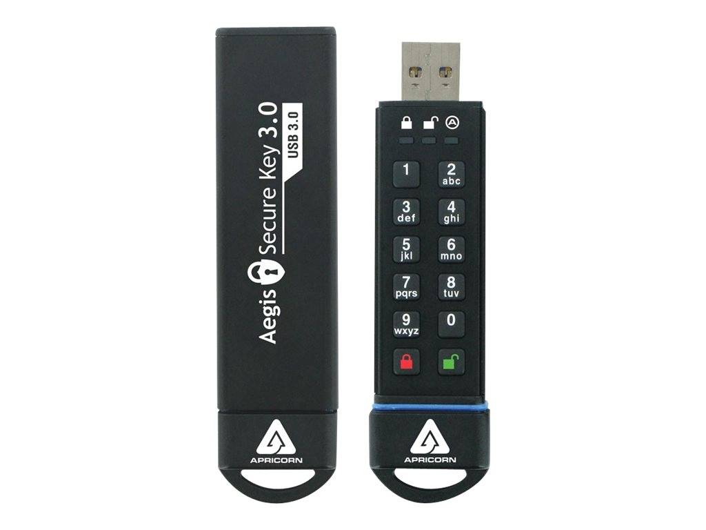 Apricorn Aegis Secure Key 3.0 - USB-Flash-Laufwerk