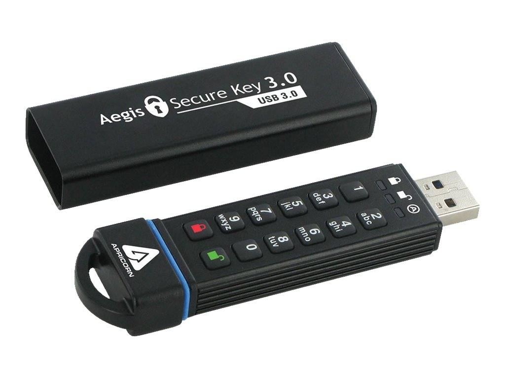 Apricorn Aegis Secure Key 3.0 - USB-Flash-Laufwerk