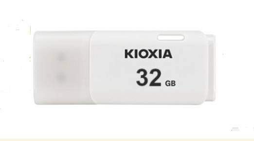 Kioxia TransMemory U202, 32 GB, USB Typ-A, 2.0, Kappe, 8 g, Weiß