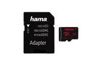 Hama - Flash-Speicherkarte (microSDXC-an-SD-Adapter inbegriffen)