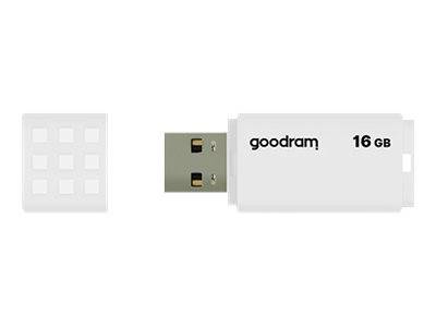 GoodRam UME2 - USB-Flash-Laufwerk - 16 GB - USB 2.0 - weiß