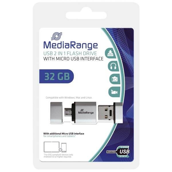 USB Mobile 2 in 1 OTG USB-Stick 32GB.