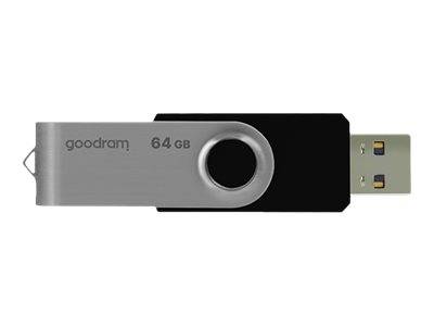 GoodRam UTS2 - USB-Flash-Laufwerk - 64 GB - USB 2.0 - Schwarz