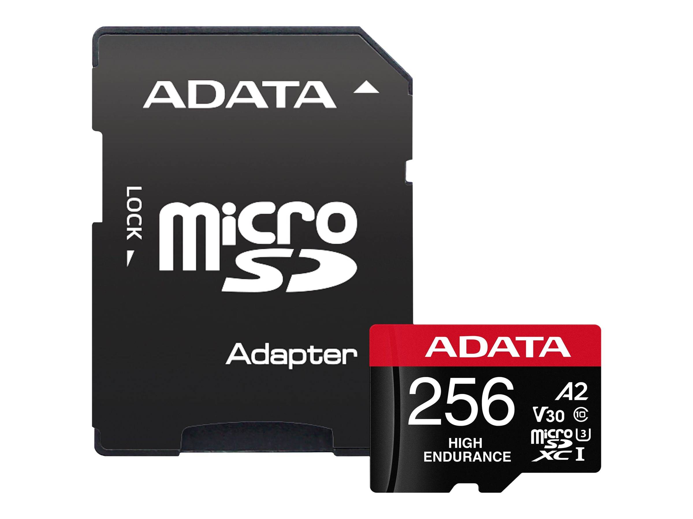ADATA High Endurance - Flash-Speicherkarte (microSDXC-an-SD-Adapter inbegriffen)