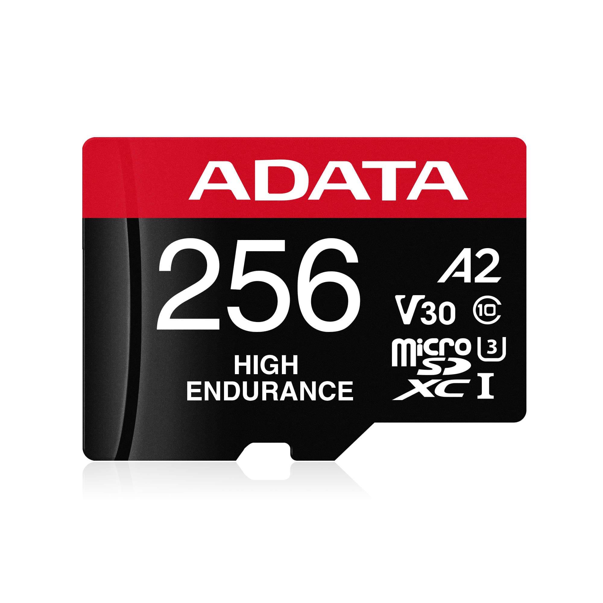 ADATA High Endurance - Flash-Speicherkarte (microSDXC-an-SD-Adapter inbegriffen)