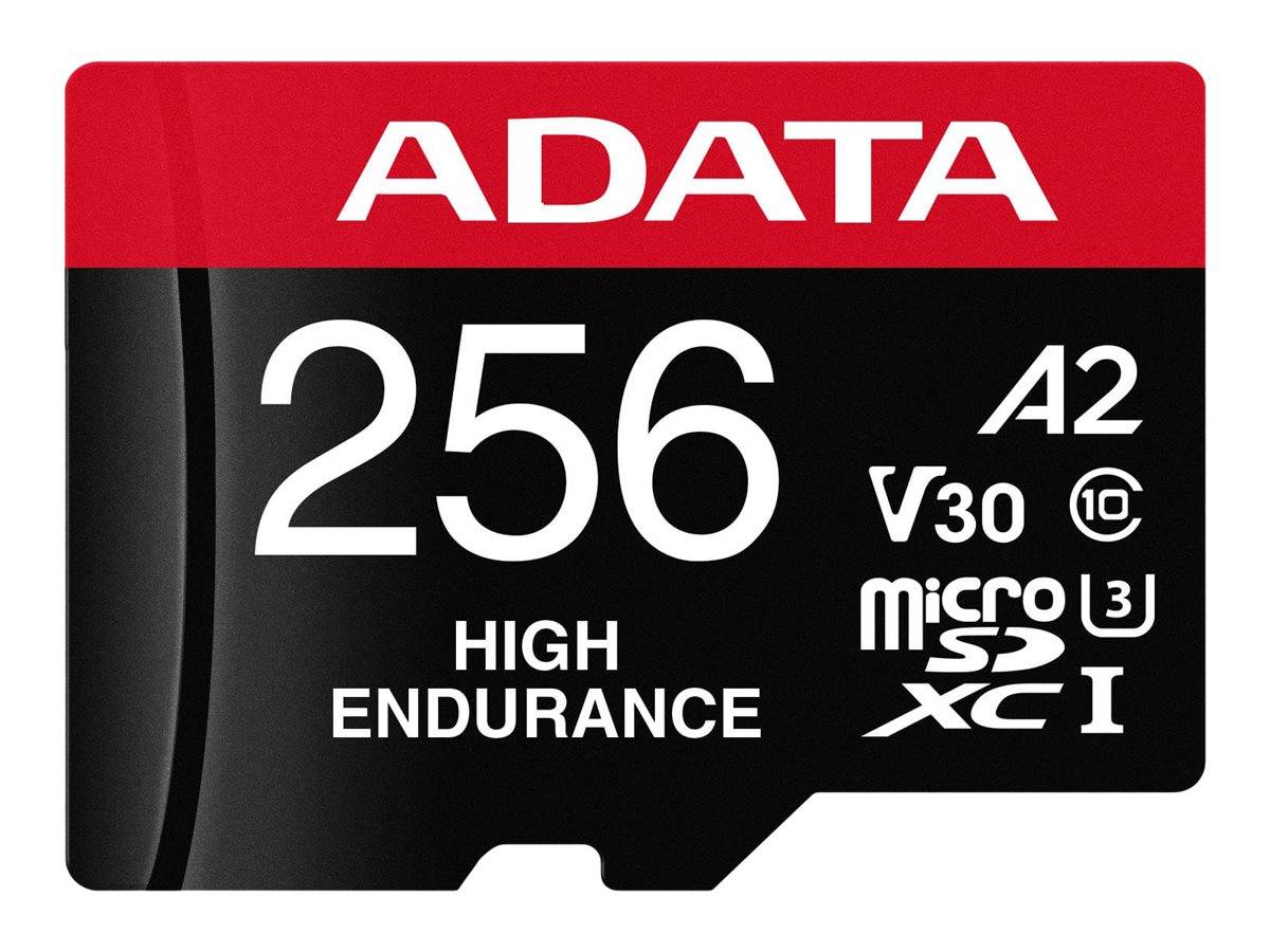 ADATA High Endurance - Flash-Speicherkarte (microSDXC-an-SD-Adapter inbegriffen)