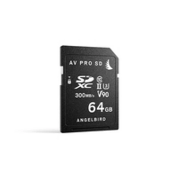 Angelbird Technologies AV PRO SD V90 - 64 GB - SDXC - Klasse 10 - UHS-II - 300 M Angelbird Technologies AV PRO SD V90 - 64 GB - SDXC - Klasse 10 - UHS-II - 300 M