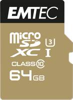 EMTEC SpeedIN' - Flash-Speicherkarte (microSDXC-an-SD-Adapter inbegriffen)