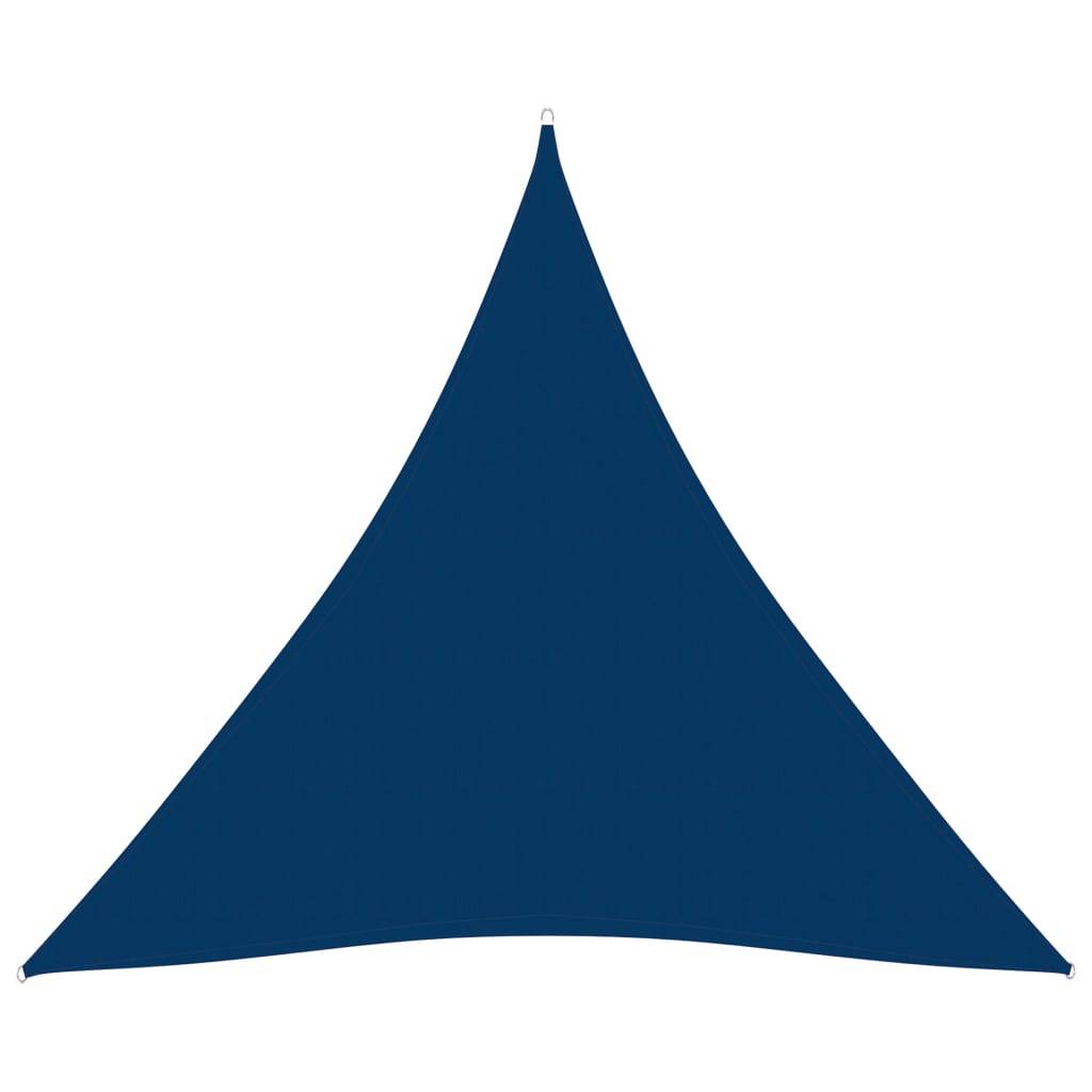 vidaXL Sonnensegel Oxford-Gewebe Dreieckig 3x4x4 m Blau
