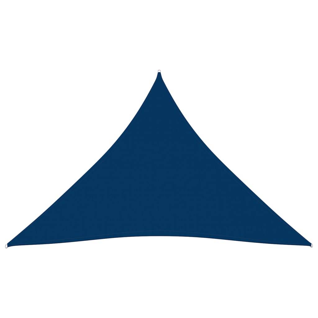 vidaXL Sonnensegel Oxford-Gewebe Dreieckig 3x4x4 m Blau