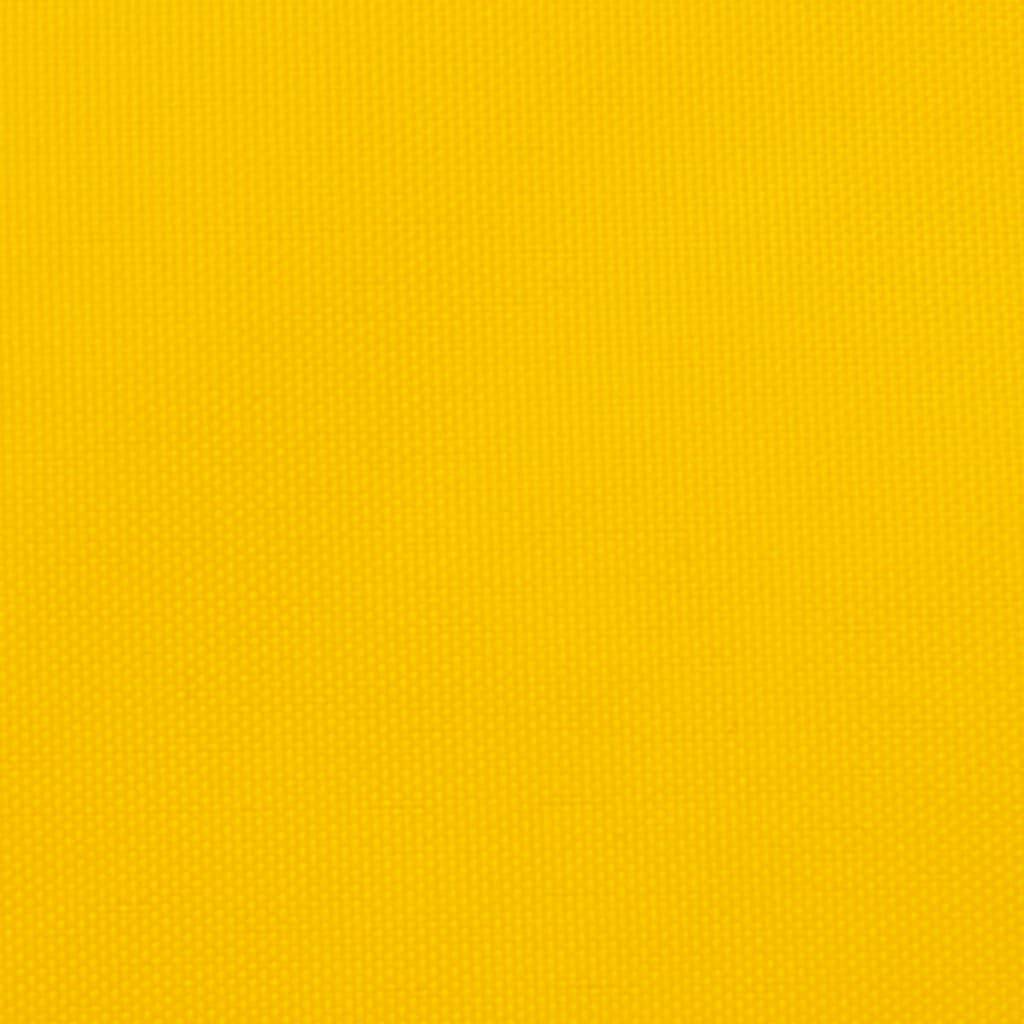 vidaXL Sonnensegel Oxford-Gewebe Dreieckig 4x5x5 m Gelb