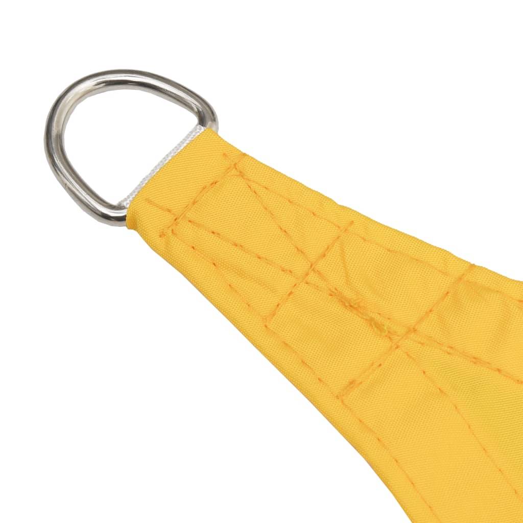 vidaXL Sonnensegel Oxford-Gewebe Dreieckig 3x3x4,24 m Gelb