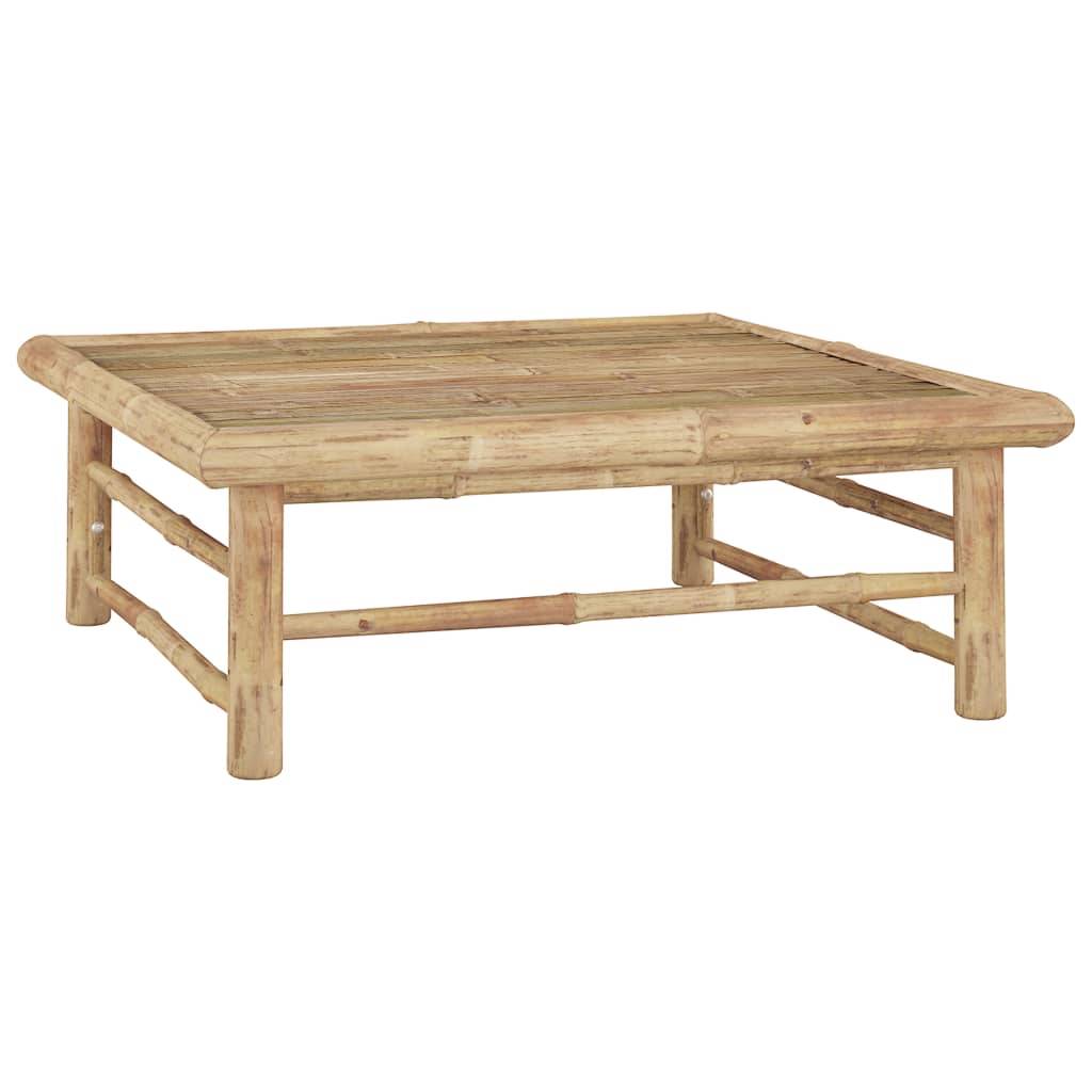 vidaXL 12-tlg. Garten-Lounge-Set mit Dunkelgrauen Kissen Bambus