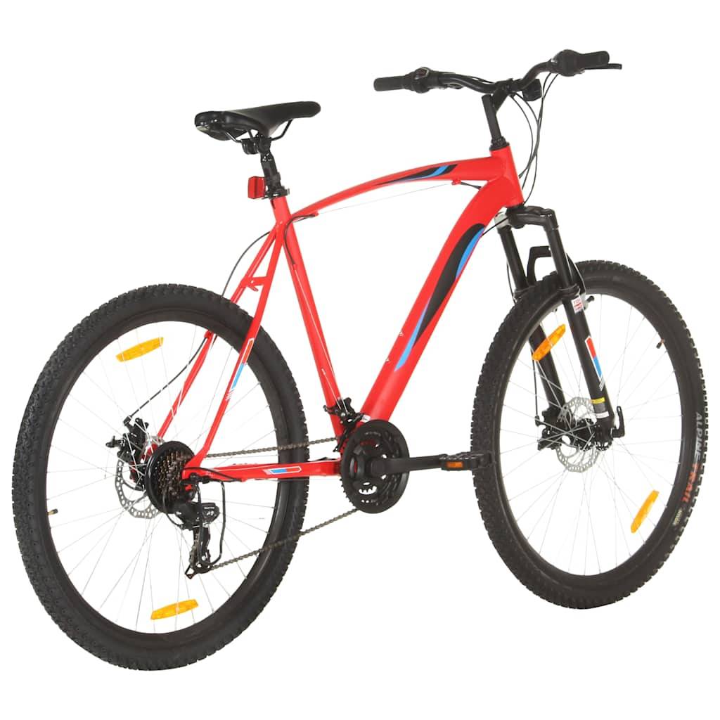 vidaXL Mountainbike 21 Gang 29 Zoll Rad 53 cm Rahmen Rot